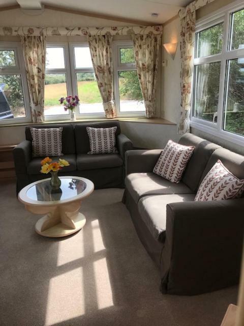 Countryside Views From A Luxury Mobile Home Near Perranporth Exterior foto